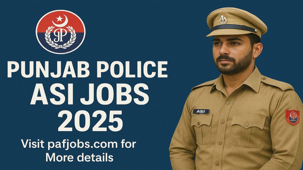 Punjab Police ASI Jobs 2025 – Apply Online