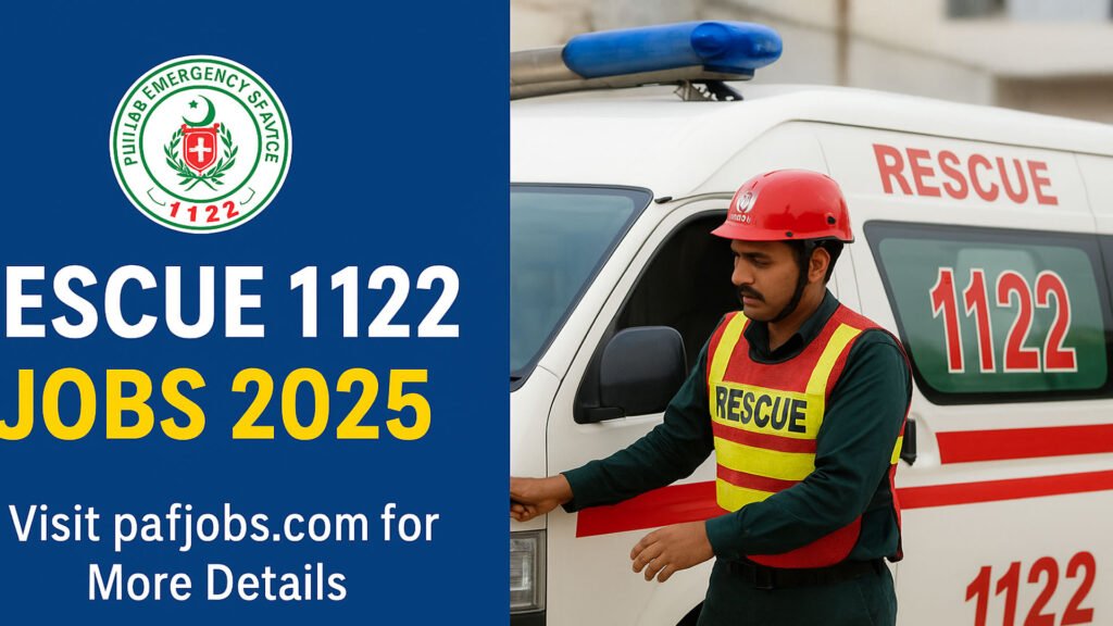 Rescue 1122 Jobs 2025 – Apply Online